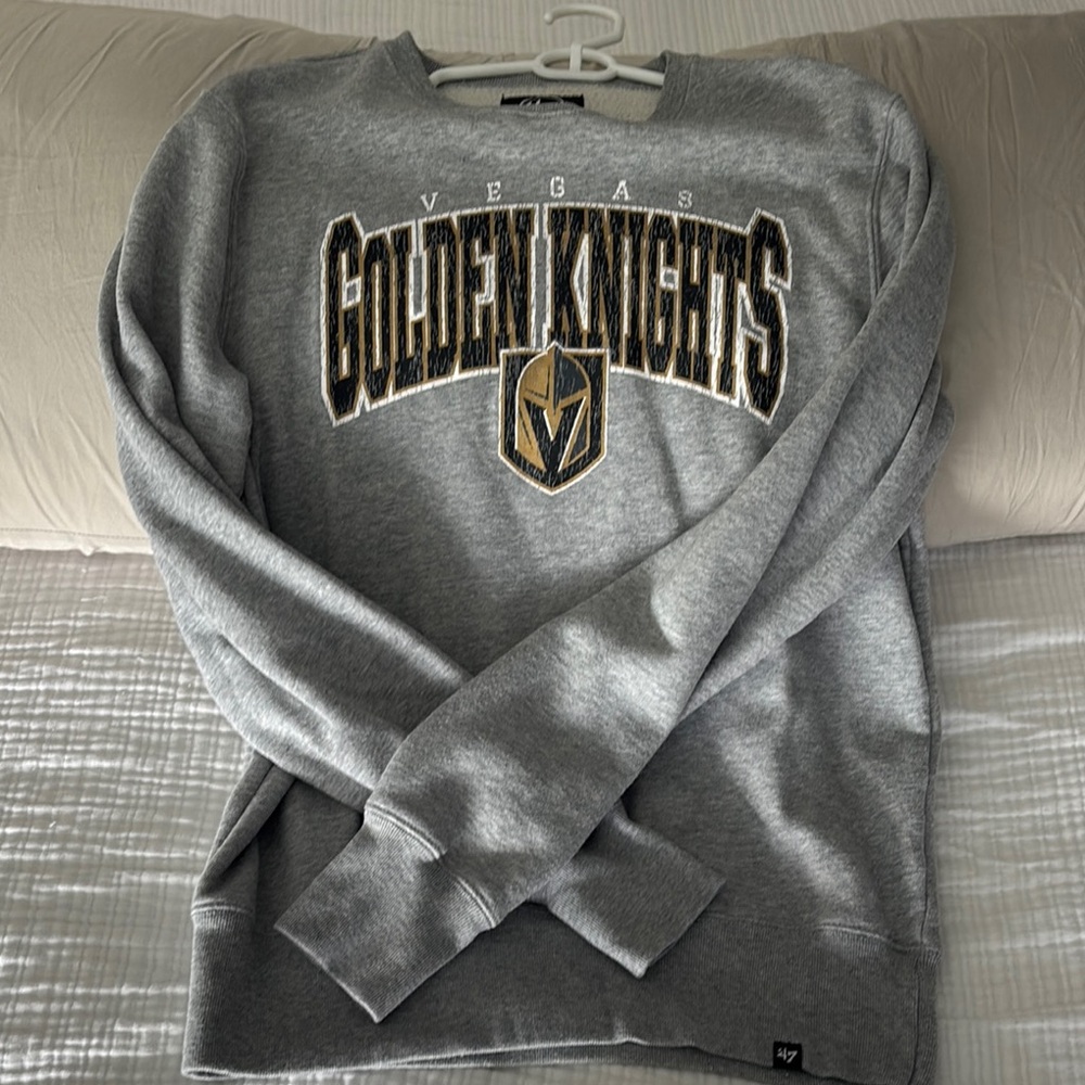 47 Brand Gray Fleece Sweatshirt